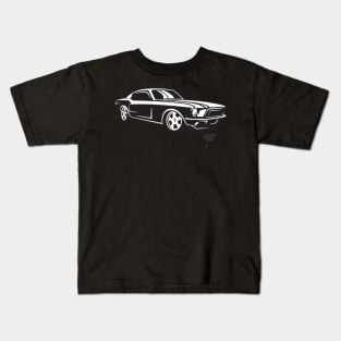 Muscle Car Cartoon Kids T-Shirt